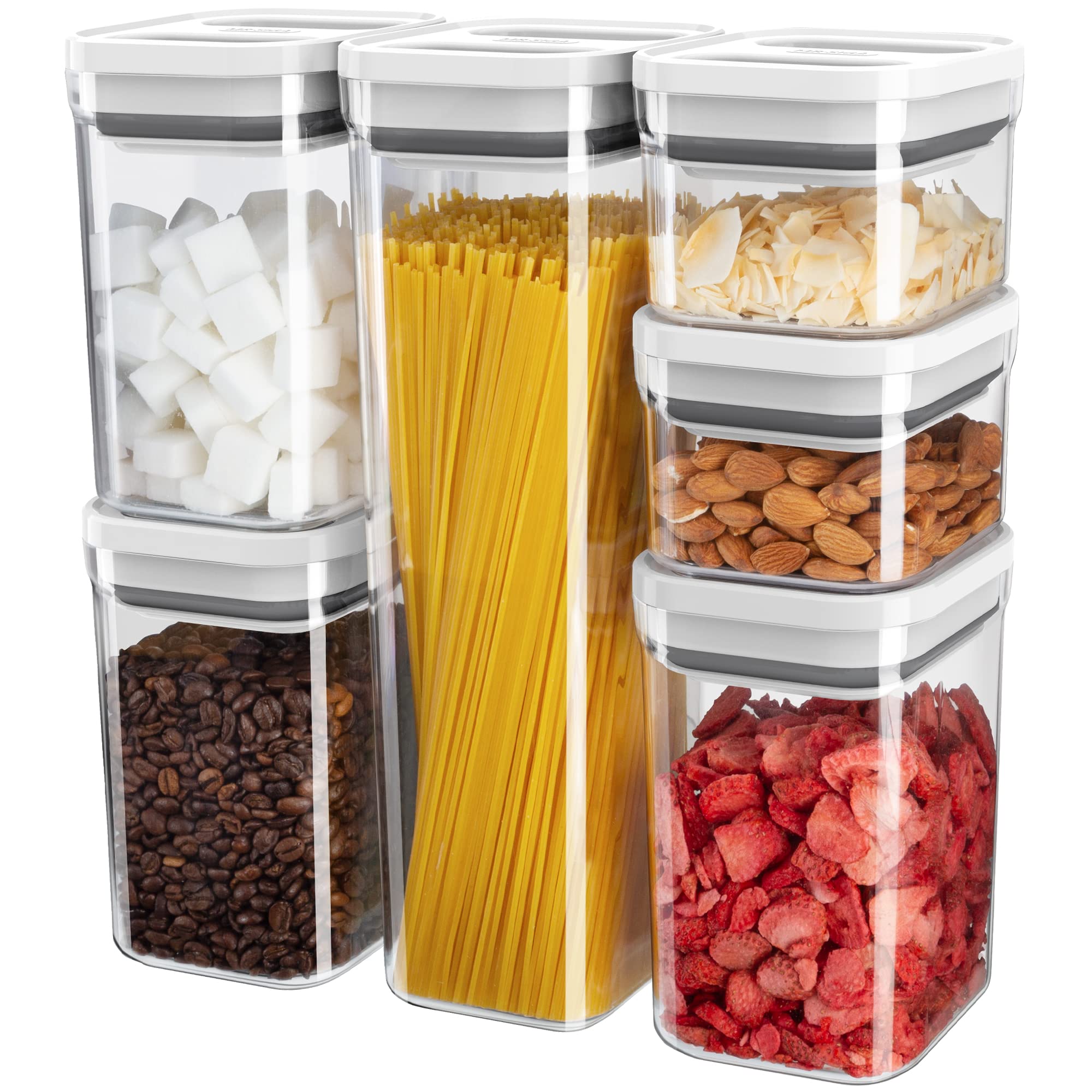 Airtight Food Storage Containers — Set of 6