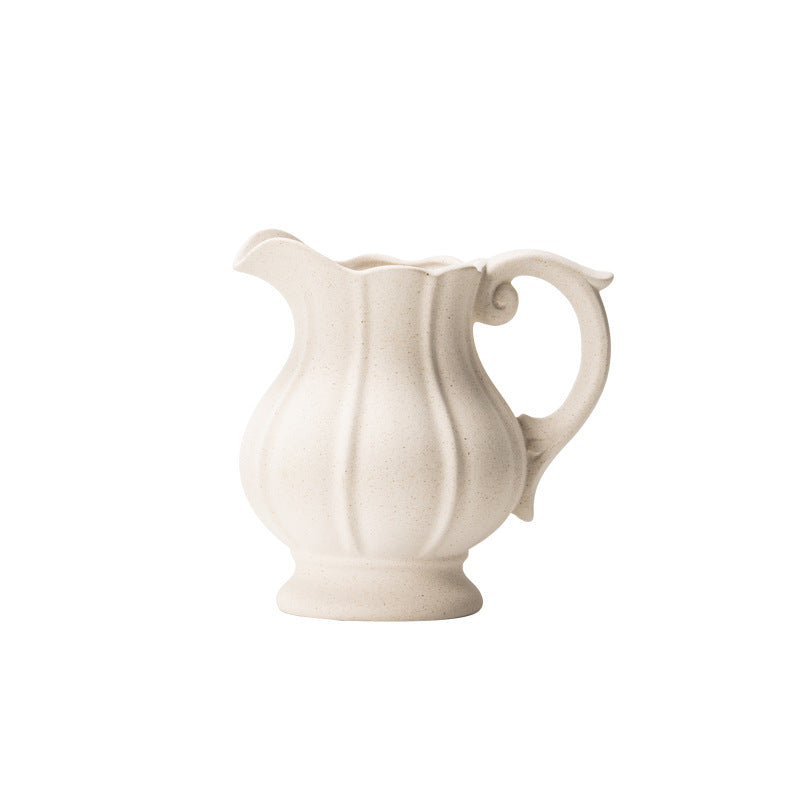 Elegant Ceramic Watering Vase for Flowers and Decor