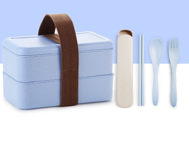 Microwave Lunch Box with Compartments