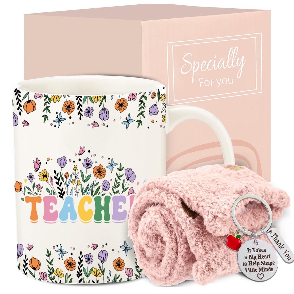 Teacher Coffee Mug Gift Set — 11 oz