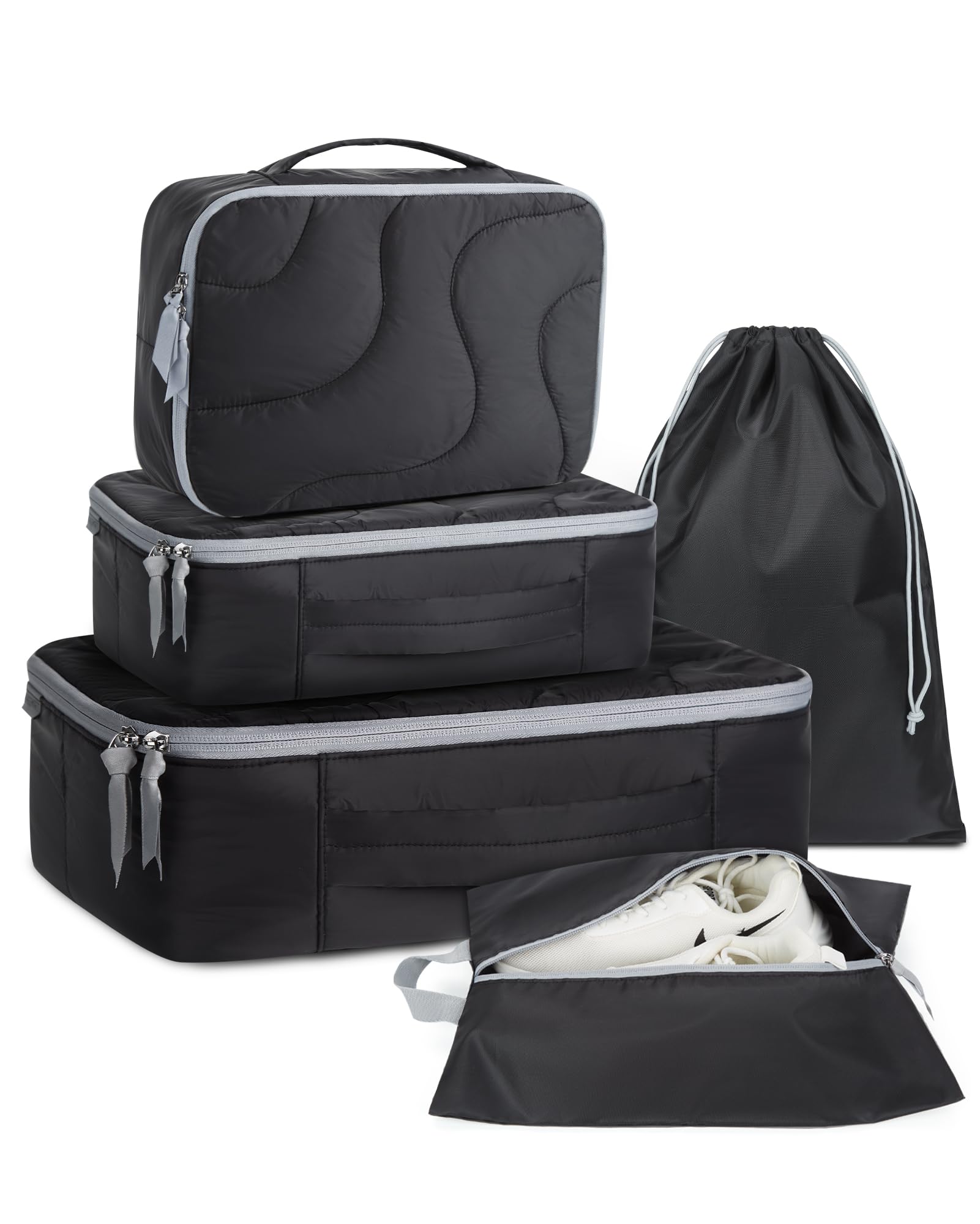Puffy Packing Cubes — Set of 5