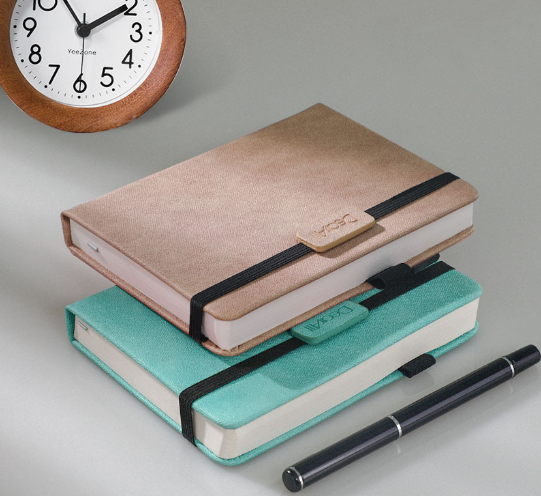 A5 Vintage Faux Leather Notebook — 160 Pages