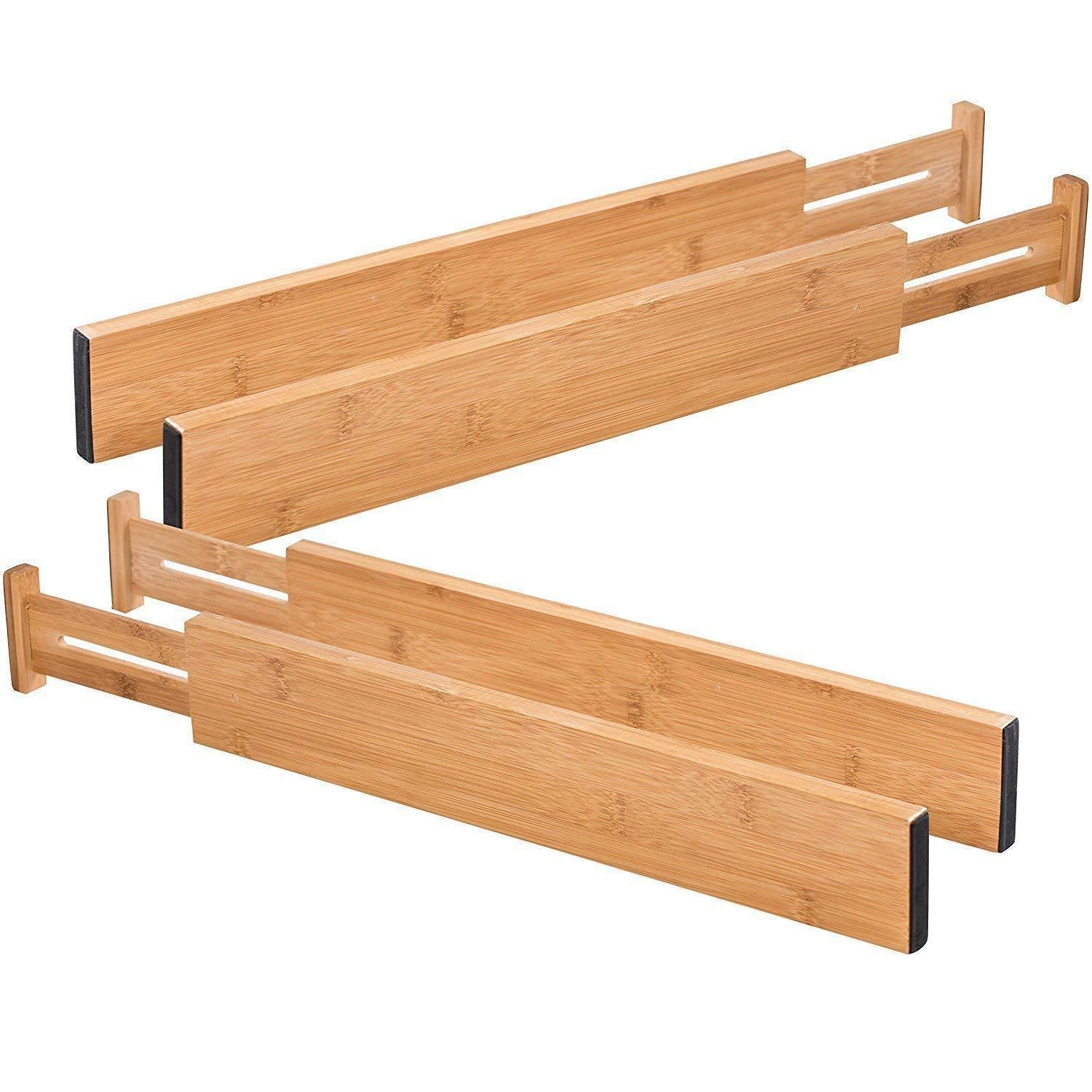 Adjustable Bamboo Drawer Divider