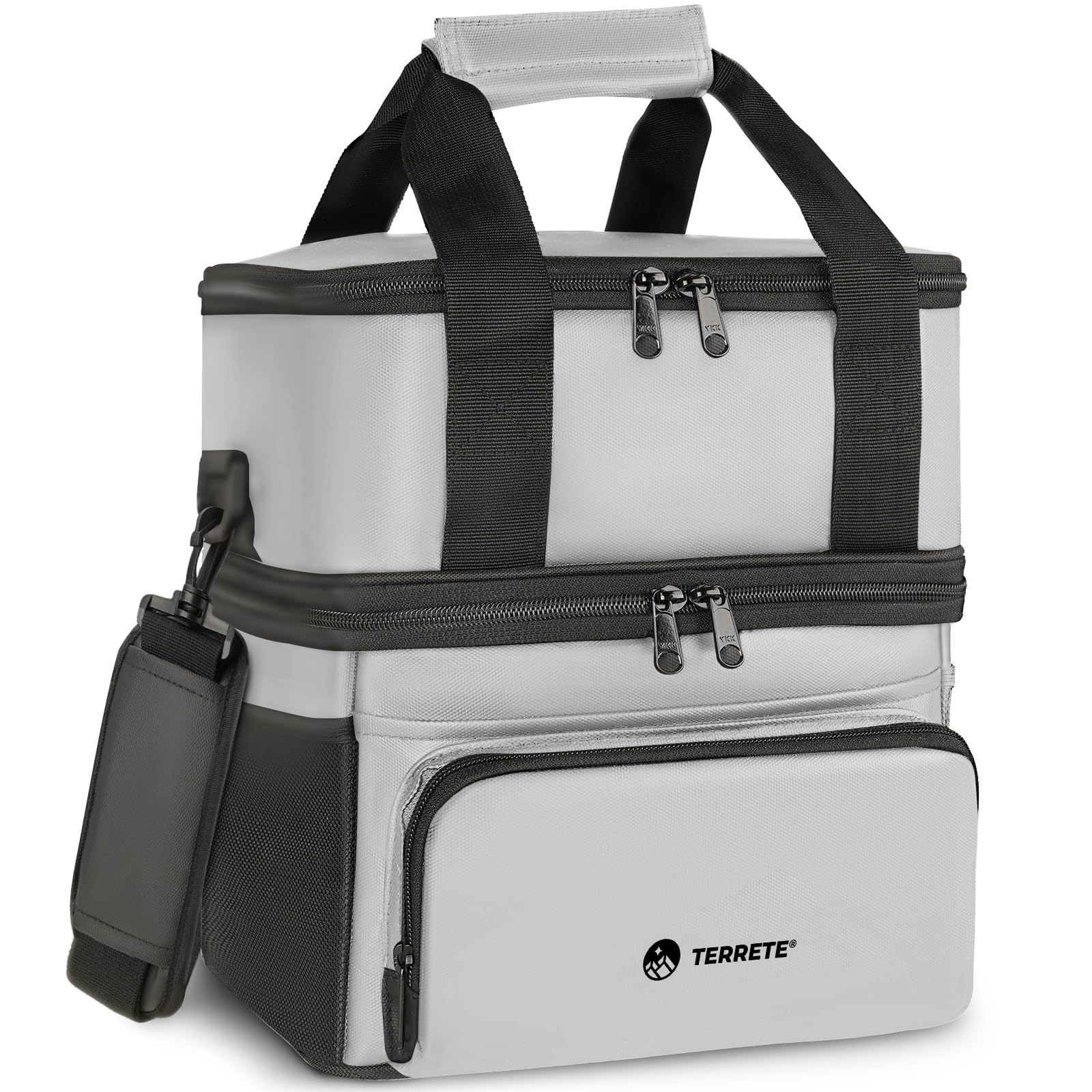 Double Deck Insulated Lunch Bag — 15L