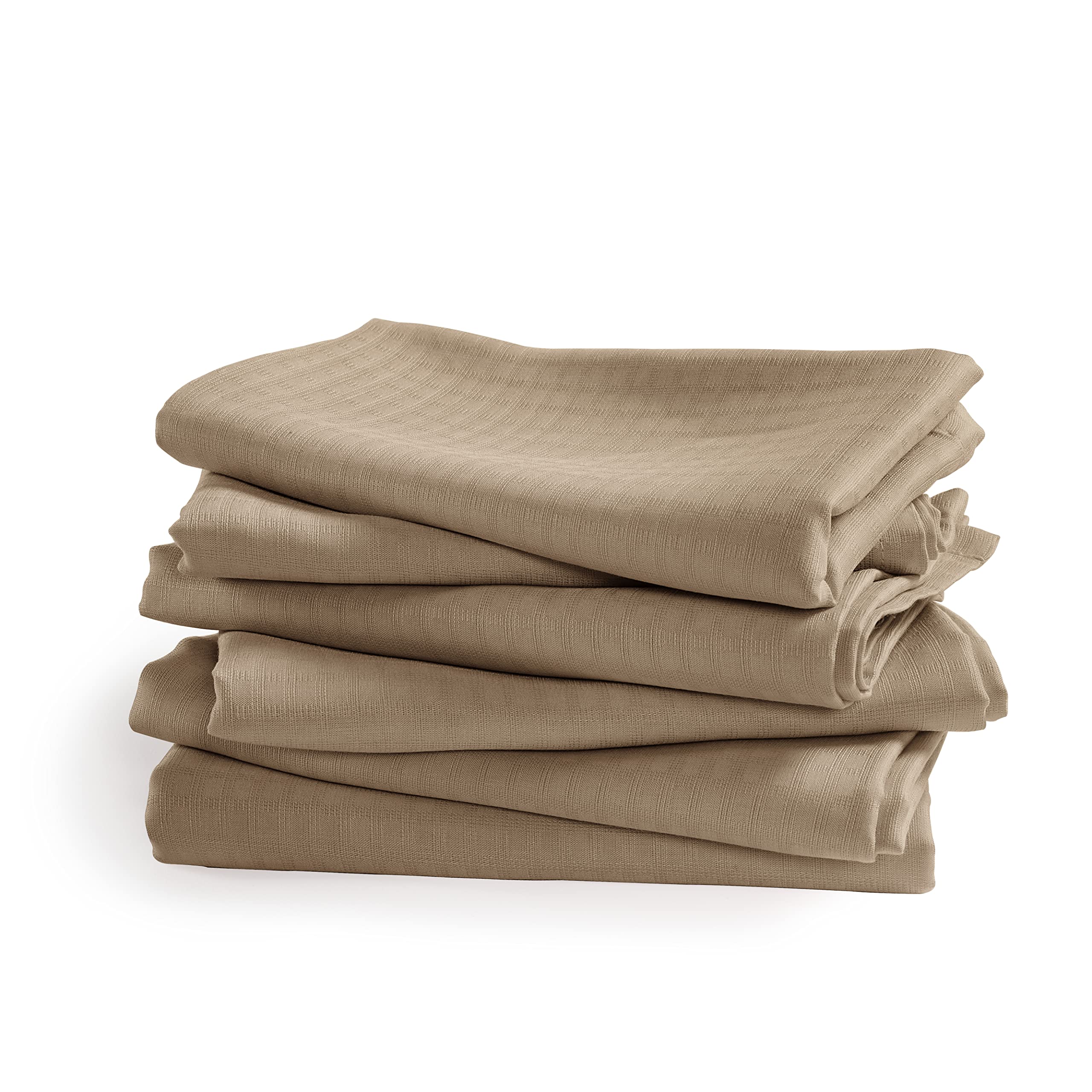 Tencel Kitchen Towels — Set of 6 in Taupe