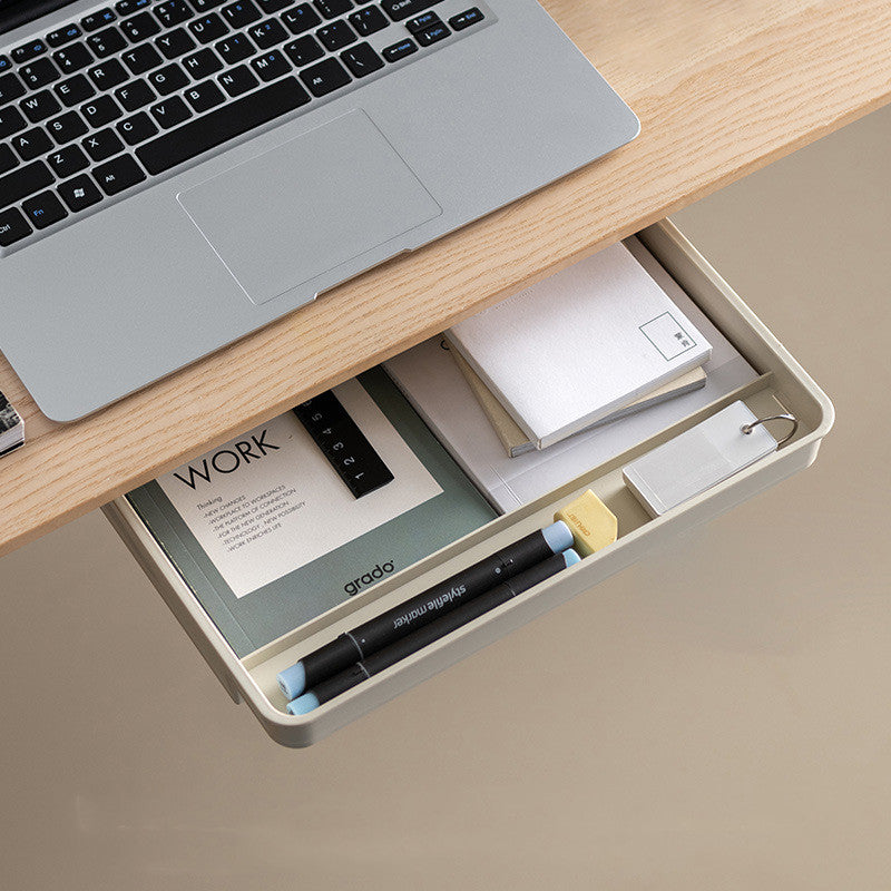 Sleek Adhesive Under Desk Organizer
