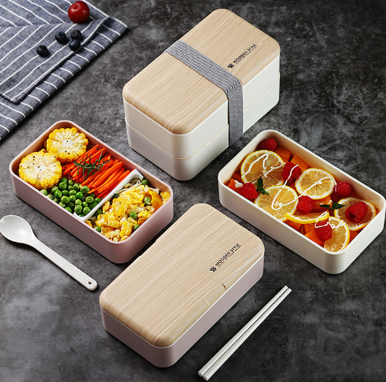 Microwave Lunch Box with Compartments