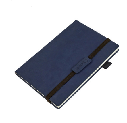A5 Vintage Faux Leather Notebook — 160 Pages