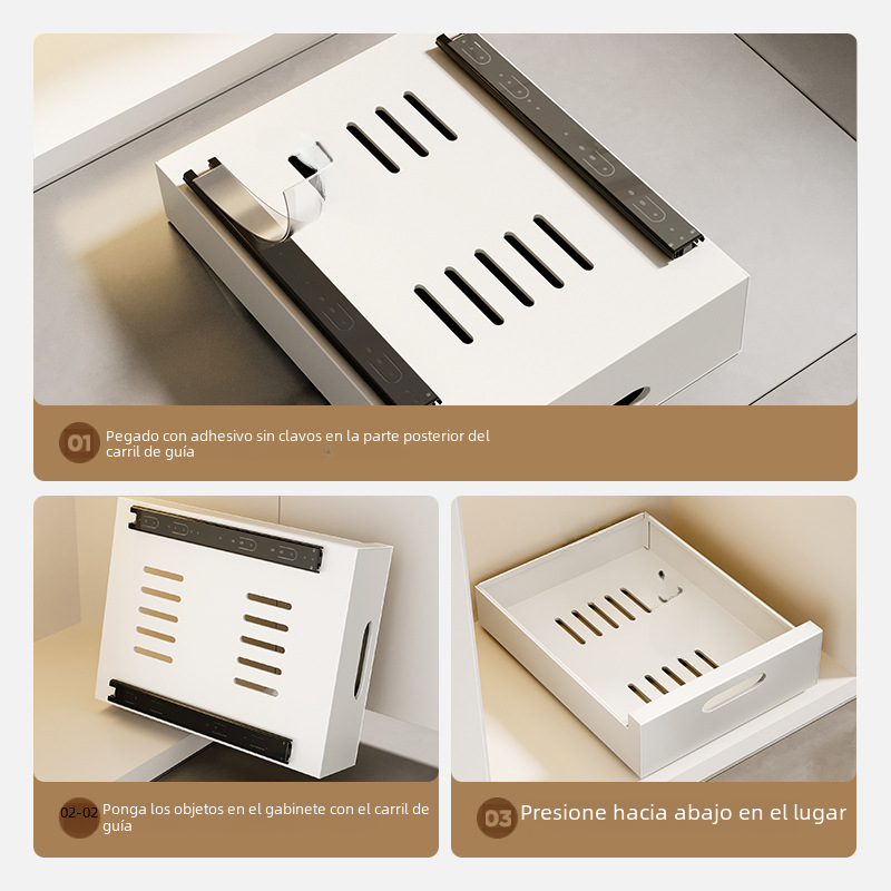 Sliding Kitchen Drawer Caddy