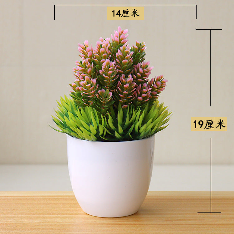 Artificial Bonsai Potted Plant — Desk Decor