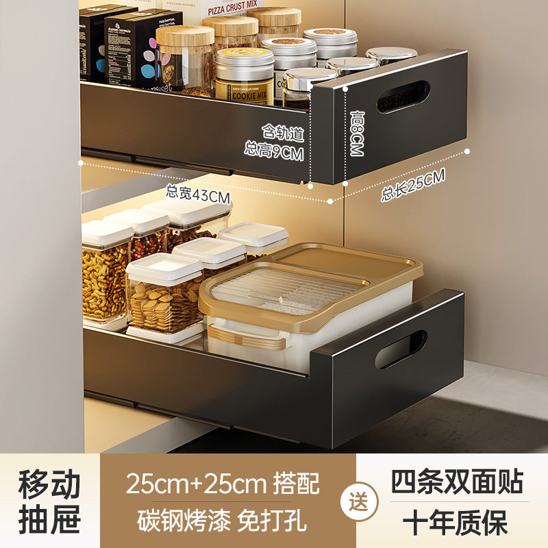 Sliding Kitchen Drawer Caddy