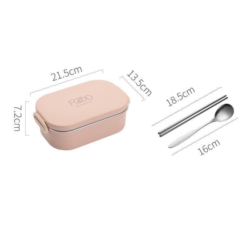 Self-Heating Stainless Steel Lunch Box